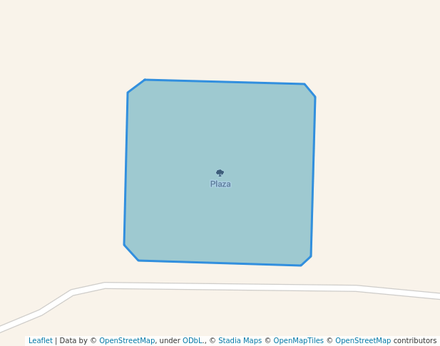 walking in Plaza map in Guaqui