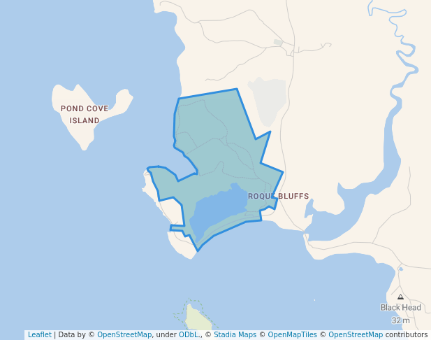 Roque Bluffs State Park