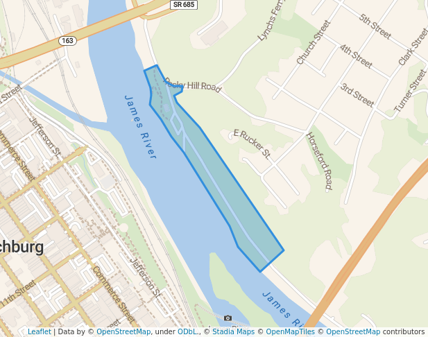 walking in Riveredge Park map in Madison Heights