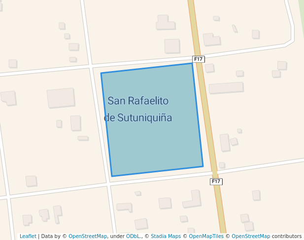 Plaza Central de San Rafaelito de Sutuniquiña in San Ignacio de Velasco ...
