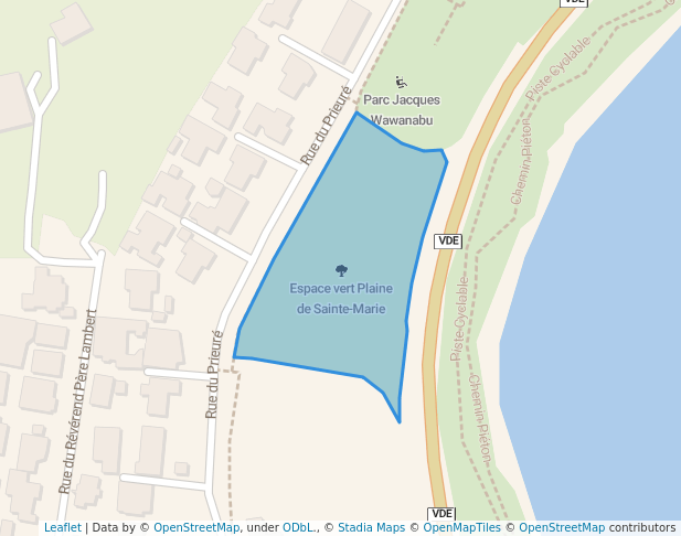 Espace vert Plaine de Sainte-Marie