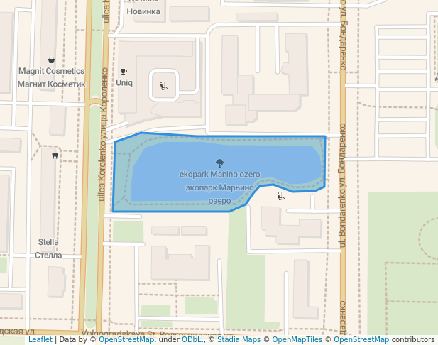 Экопарк Марьино озеро