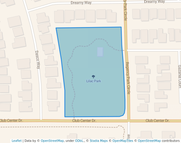 Lilac Park In Sacramento Map And Routes