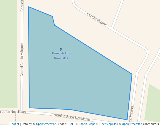 Paseo de Los Novelistas