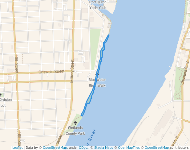 Blue Water River Walk