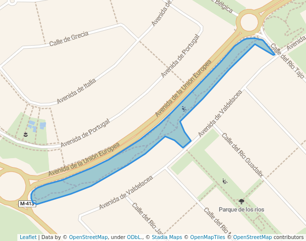 Parque de la avenida de Europa I