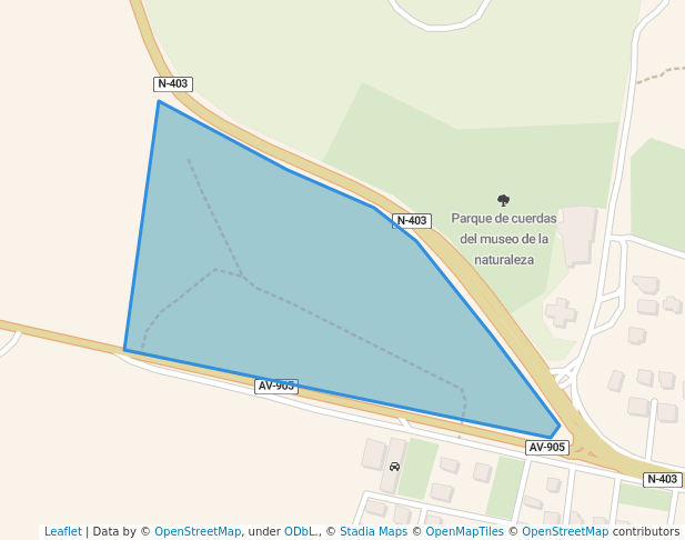 Parque de la Pinara in El Barraco | Map and Routes
