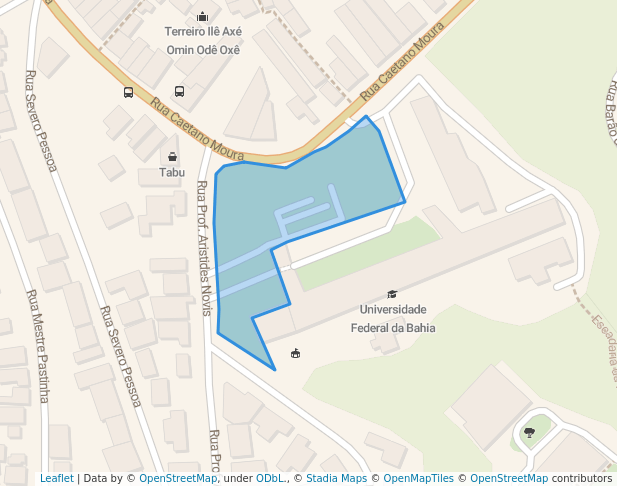 Campus Universitário Ondina da Universidade Federal da Bahia