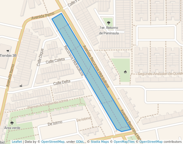 walking in Camellon Recursos H map in Alborada Jaltenco