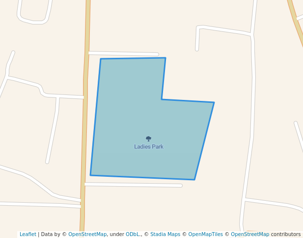 walking in Ladies Park map in Gwalior