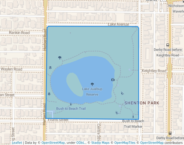 Lake Jualbup Reserve