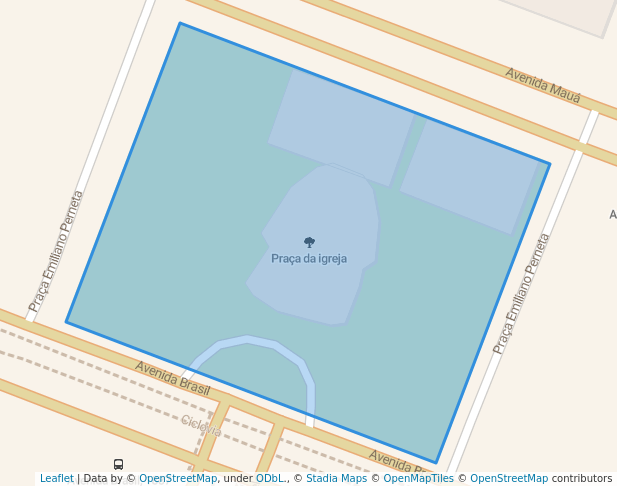 Praça da igreja