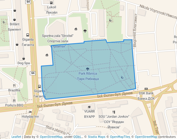 Парк Рибница