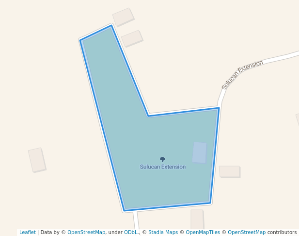 walking in Sulucan Extension map in Bocaue