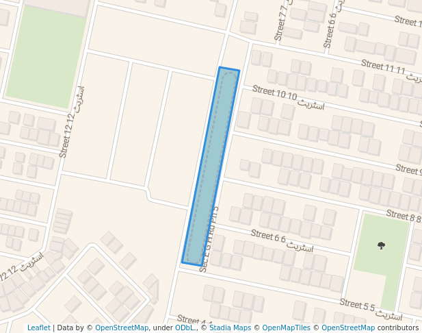 walking in DHA Phave V Sector H Park map in Lahore