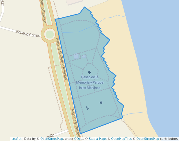 Paseo de la Memoria y Parque Islas Malvinas