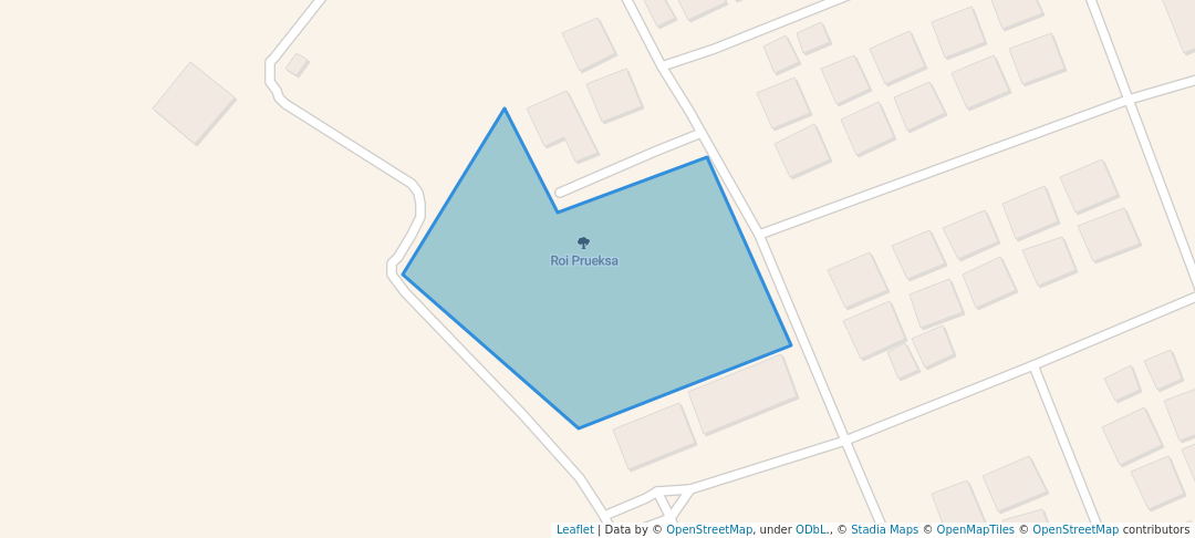 walking in Roi Prueksa map in Nakhon Pathom