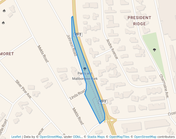 Percy and Malibongwe Park in Randburg | Map and Routes