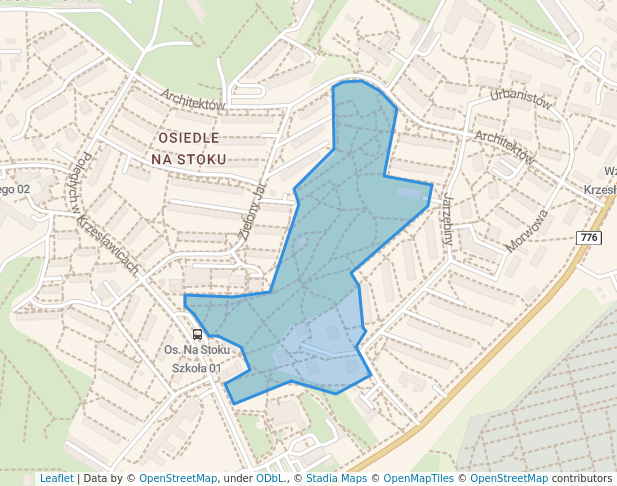 Park Zielony Jar Wandy