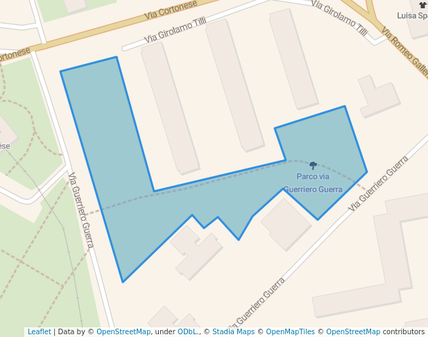 Parco via Guerriero Guerra