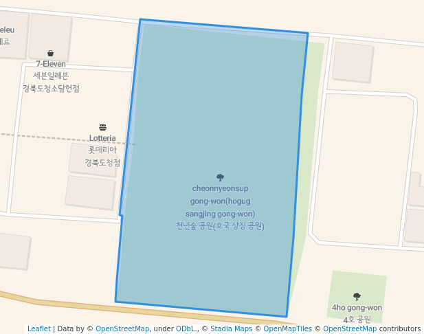 천년숲 공원(호국 상징 공원)