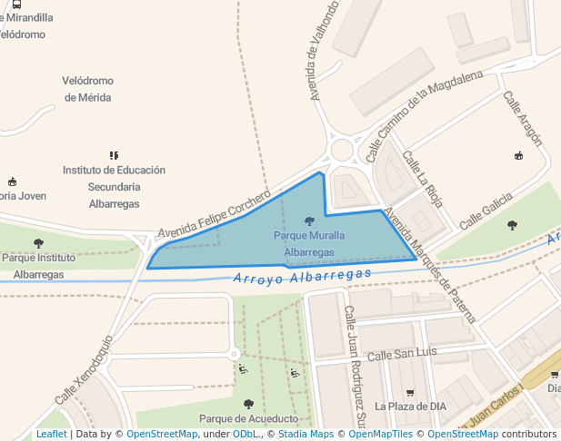 Parque Muralla Albarregas