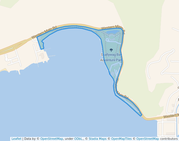 Chacachacare Beach Front Boardwalk