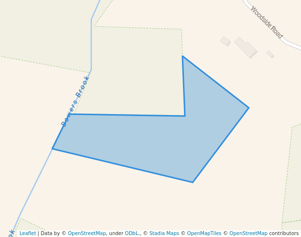 walking in Griffin/Dutcher Land map in Harvard