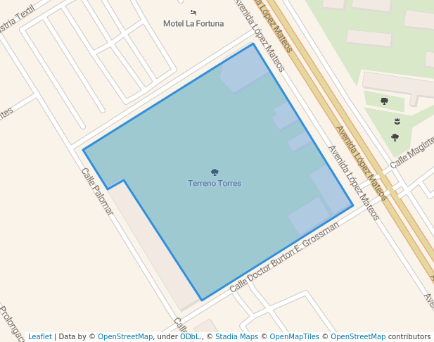 walking in Terreno Torres map in Fresnillo