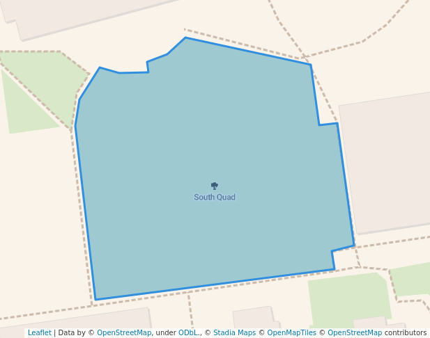 walking in South Quad map in Flagstaff