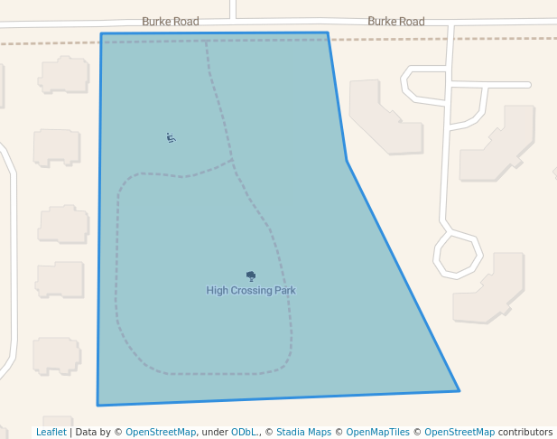 High Crossing Park in Madison | Map and Routes