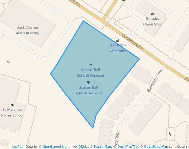 Graham Ball Softball Diamond