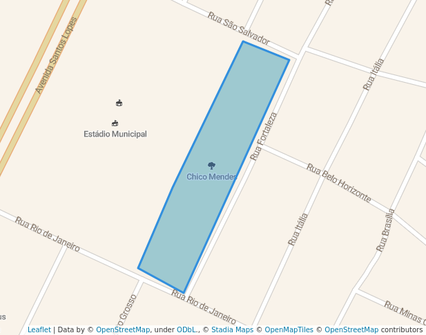 Chico Mendes in Irecê | Map and Routes