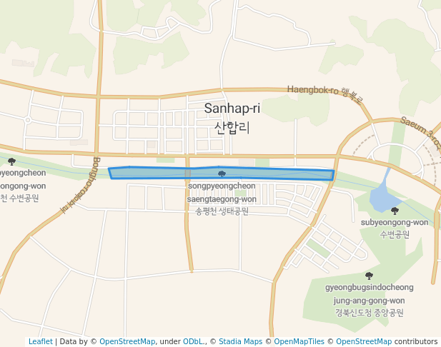 송평천 생태공원