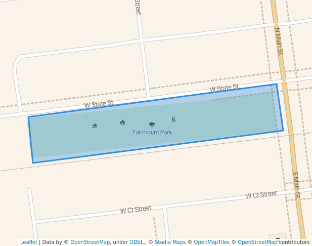 walking in Fairmount Park map in Fairmount
