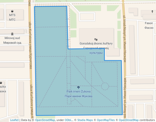 Парк имени Жукова