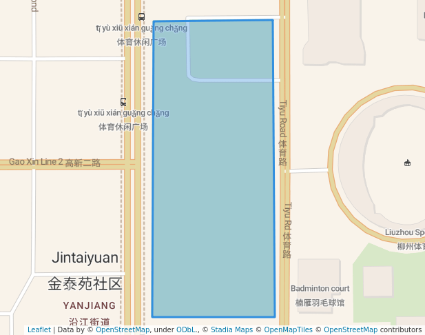 Sports leisure square