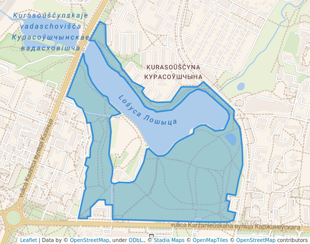 Kurasoŭščyna Park