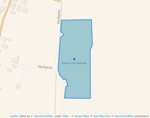 walking in Base Scout Sterpete map in Foligno