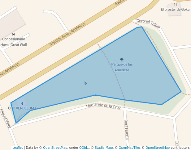 Parque de las Américas