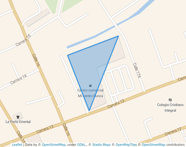 walking in Centro comercial Mi centro Funza map in Funza