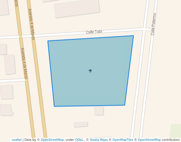 walking in Paque map in Chetumal