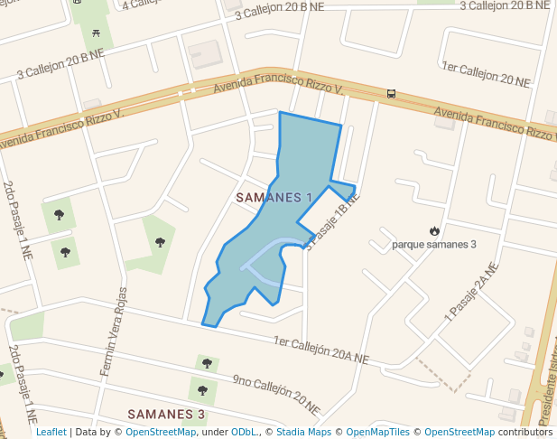 Bosque Los Samanes in Orquideas | Map and Routes