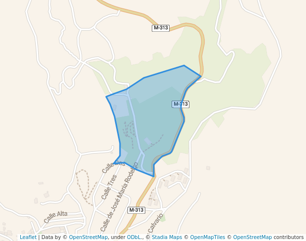 walking in Parque del Bosque de Morata map in Morata de Tajuña