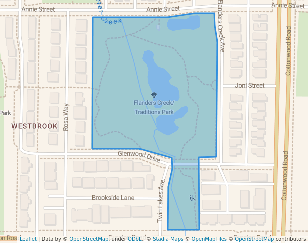 Flanders Creek/Traditions Park