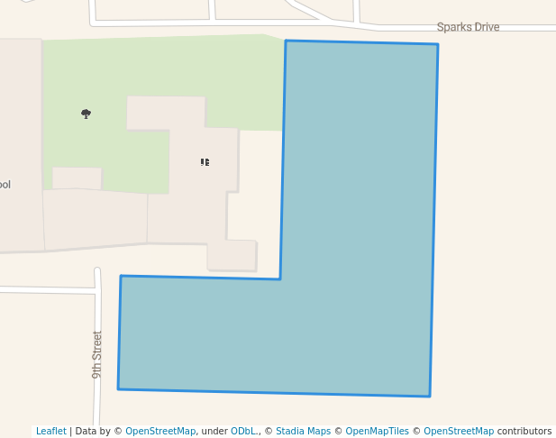 walking in Keremeos Middle School Park map in Keremeos