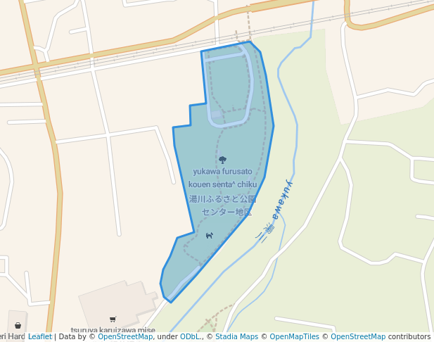 湯川ふるさと公園　センター地区