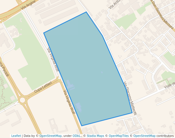 Grande parco di fine Ponticelli