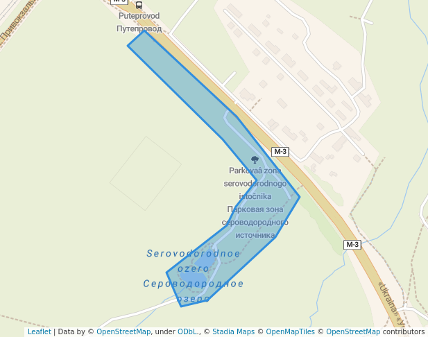 Парковая зона сероводородного источника