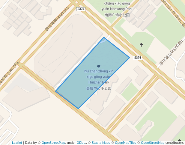 会展中心小公园-Huizhan Park